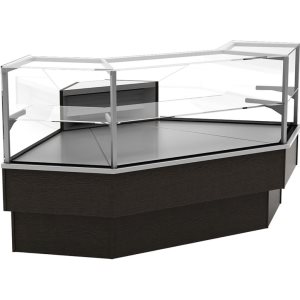 Витрина холодильная Carboma GC110 VM-5 (ВХСу-1 Carboma GC110 внешний 90 динамика) (1005 венге)