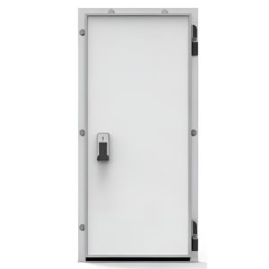 Дверь холодильная распашная одностворчатая НТ-РДО-1000*1900/120 (с металлической рамой)