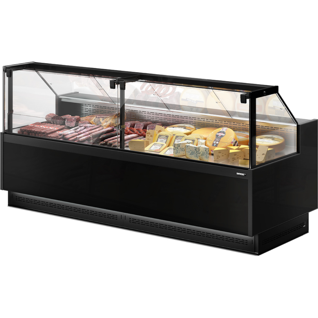 Витрина холодильная универсальная Dazzl Galaxy 080 Plug-in 125 статика, прессервы