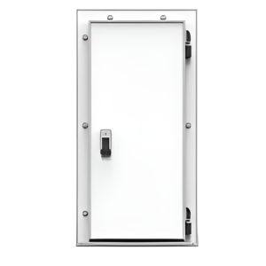 Дверь холодильная распашная одностворчатая СТ-РДО-1000*2100/80 (с металлической рамой)