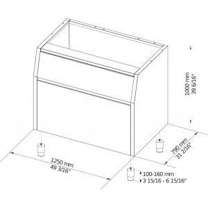 Бункер для льда Brema Bin 350 (для Muster 350-600) - Изображение 2