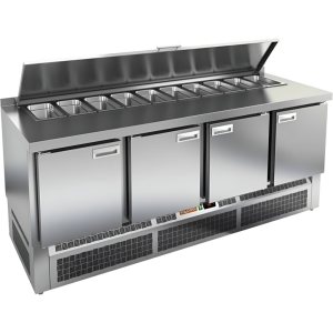 Стол холодильный для салатов HiCold SLE1-1111SN (1/3)