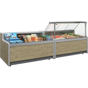 Витрина холодильная Carboma GC111 SP 2,0-1 (1010 Мариель) (газлифт без боковин) - Изображение 2