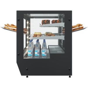 Витрина холодильная настольная Carboma AC59 VM 0,9-1 (слайдер) (фронт стандартный цвет) - Изображение 3