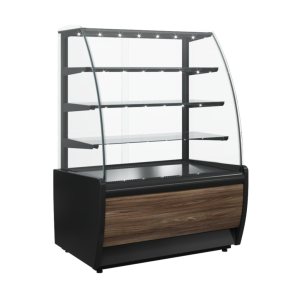 Витрина кондитерская Carboma K70 VH 1,3-1 Light Chocolate Паттерн (0108 Темный дуб) для шоколада