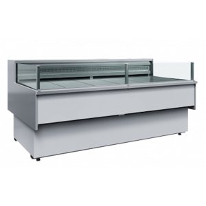 Витрина холодильная Carboma GC110 SM 1,5-2 (ВХСо-1,5 Carboma GC 110) (сталь)