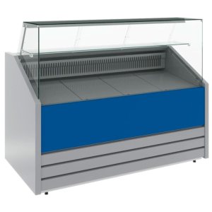 Витрина холодильная Carboma GC75 VV 1,5-1 фронт стандартный цвет (динамика) - Изображение 2