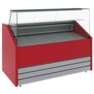 Витрина холодильная Carboma GC75 SV 1,2-1 фронт стандартный цвет - Изображение 3