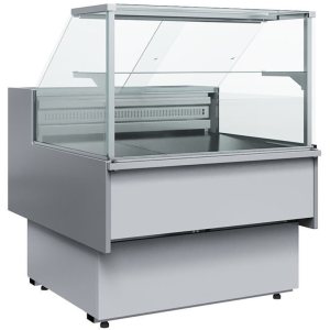 Витрина холодильная Carboma GC110 SV 1,25-1 (ВХСр-1,25 Carboma GC 110) (сталь)