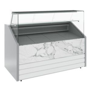 Витрина морозильная Carboma GC75 SL 1,2-1 фронт нестандартный цвет - Изображение 5