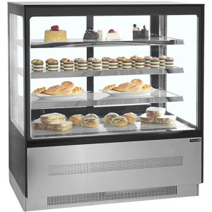 Витрина кондитерская TEFCOLD LPD903F/BLACK черная/нерж - Изображение 2