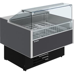 Витрина морозильная CRYSPI Sonata Quadro М 1500 LED (с боковинами)