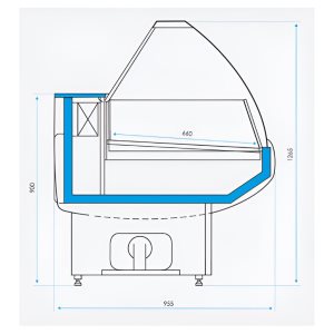 Витрина холодильная CRYSPI Octava SN 1500 - Изображение 3